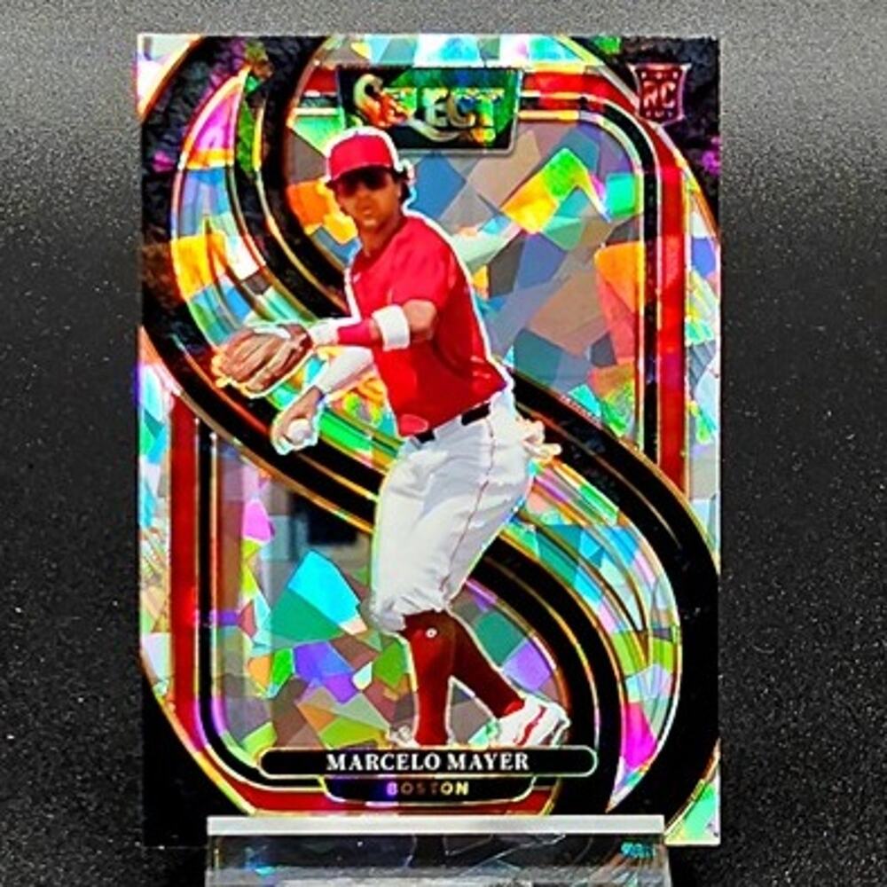 Marcelo Mayer Select Cracked Ice RC Boston Red Sox Top Prospect Rookie